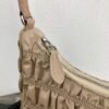 Prada 1NE204 Prada Nylon and Saffiano Leather Mini Bag in Apricot