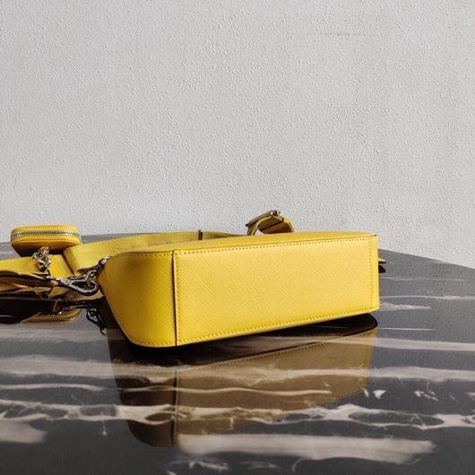 Prada 1BH204 Prada Re-Edition 2005 Saffiano leather Bag in Yellow