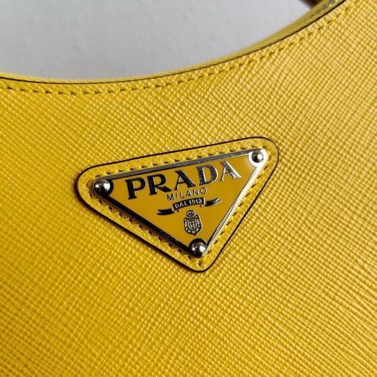 Prada 1BH204 Prada Re-Edition 2005 Saffiano leather Bag in Yellow