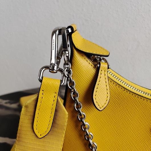 Prada 1BH204 Prada Re-Edition 2005 Saffiano leather Bag in Yellow