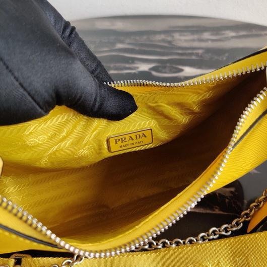 Prada 1BH204 Prada Re-Edition 2005 Saffiano leather Bag in Yellow