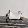 Prada 1BH204 Prada Re-Edition 2005 Saffiano leather Bag in White Silver