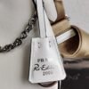 Prada 1BH204 Prada Re-Edition 2005 Saffiano leather Bag in White Silver