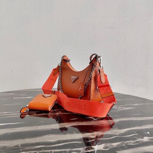 Prada 1BH204 Prada Re-Edition 2005 Saffiano leather Bag in Orange