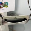 Prada 1BC499 Cleo brushed Gradient leather shoulder bag Beige