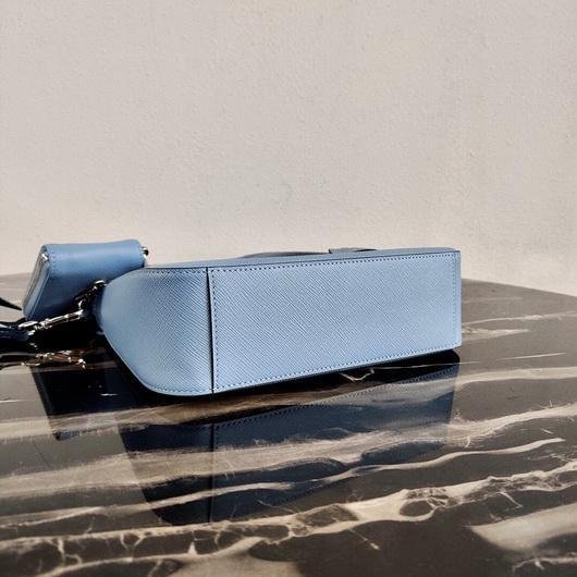 Prada 1BH204 Prada Re-Edition 2005 Saffiano leather Bag in Light Blue