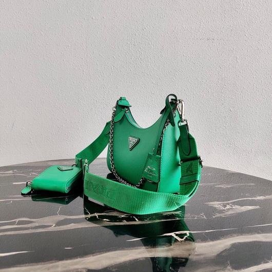Prada 1BH204 Prada Re-Edition 2005 Saffiano leather Bag in Green