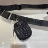 Prada 1BH204 Mini Bags Prada Crossbody Leather bag In Black
