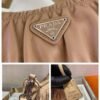 Prada 1BH204 Mini Bags Prada Crossbody Leather bag In Apricot