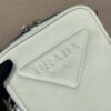 Prada 2VH154 Saffiano leather shoulder bag White