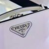 Prada 2VH069 Brique Saffiano Smooth leather bag White