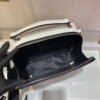 Prada 2VH069 Brique Saffiano Smooth leather bag White