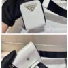 Prada 2VH069 Brique Saffiano Smooth leather bag White