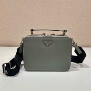 Prada Brushed leather Prada Femme 1BD323 Brown