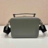 Prada 2VH069 Brique Saffiano leather bag Gray