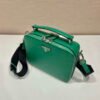 Prada 2VH069 Brique Saffiano leather bag Green