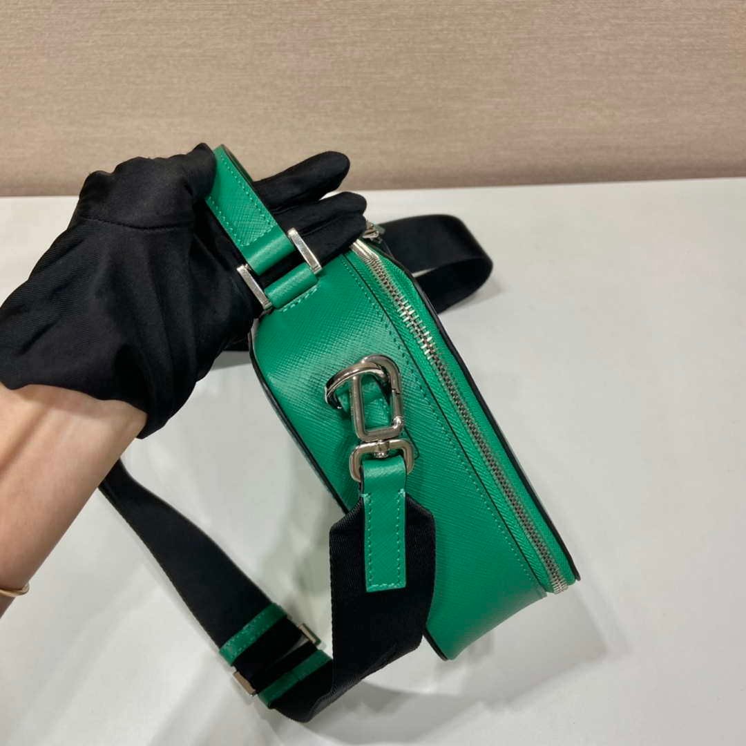 Prada 2VH069 Brique Saffiano leather bag Green