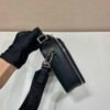 Prada 2VH069 Brique Saffiano leather bag Black