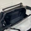 Prada 2VH069 Brique Saffiano leather bag Black