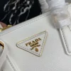 Prada 1BA906 Prada Galleria Saffiano leather mini-bag White