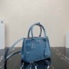Prada 1BA896 Prada Galleria Saffiano leather small bag Blue