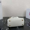 Prada 1BA906 Prada Galleria Saffiano leather mini-bag White
