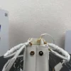 Prada 1BA906 Prada Galleria Saffiano leather mini-bag White