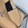 Prada Leather bag with shoulder strap 1BH082 Apricot