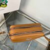 Prada Leather bag with shoulder strap 1BH082 brown