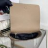 Prada 1BD314 Leather shoulder bag Clay Gray