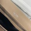 Prada 1BD314 Leather shoulder bag Clay Gray