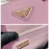 Prada 1BA330 Brushed Leather Tote Bag Pink