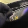 Prada 1BA330 Brushed Leather Tote Bag Black