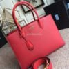 Prada 1BA153 Large Saffiano Leather Handbag in Red