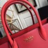 Prada 1BA153 Large Saffiano Leather Handbag in Red