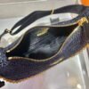 Prada 1BH204 Prada Re-Edition 2005 Raffia Bag in Black