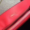 Prada 1BA153 Large Saffiano Leather Handbag in Red
