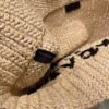 Replica Prada Small Raffia tote bag 1BG422 Apricot