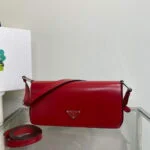 Prada Brushed leather Prada Femme 1BD323 Red