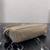 Prada 1NE515 Satin mini-bag with artificial crystals apricot