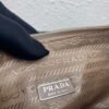 Prada 1NE515 Satin mini-bag with artificial crystals apricot