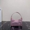 Prada 1NE515 Satin mini-bag with artificial crystals Pink