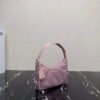 Prada 1NE515 Satin mini-bag with artificial crystals Pink