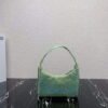 Prada 1NE515 Satin mini-bag with artificial crystals Green