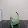 Prada 1NE515 Satin mini-bag with artificial crystals Green