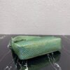 Prada 1NE515 Satin mini-bag with artificial crystals Green