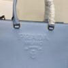 Prada 1BA337 Medium Saffiano leather handbag Blue