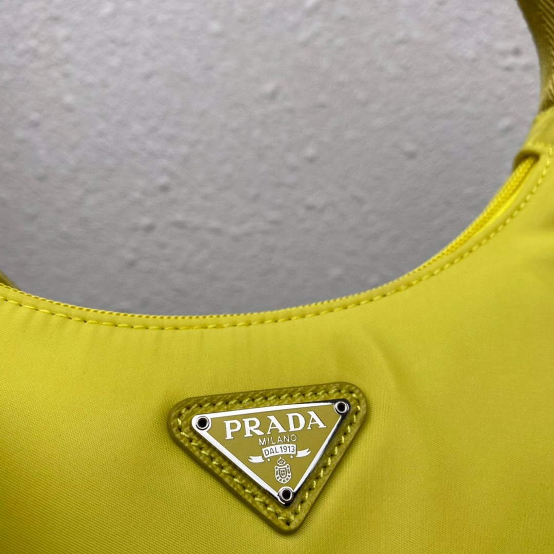Prada 1NE515 Re-Nylon Re-Edition 2000 mini-bag Lemon Yellow