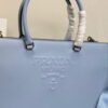 Prada 1BA335 Large Saffiano leather handbag Blue
