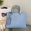 Prada 1BA335 Large Saffiano leather handbag Blue